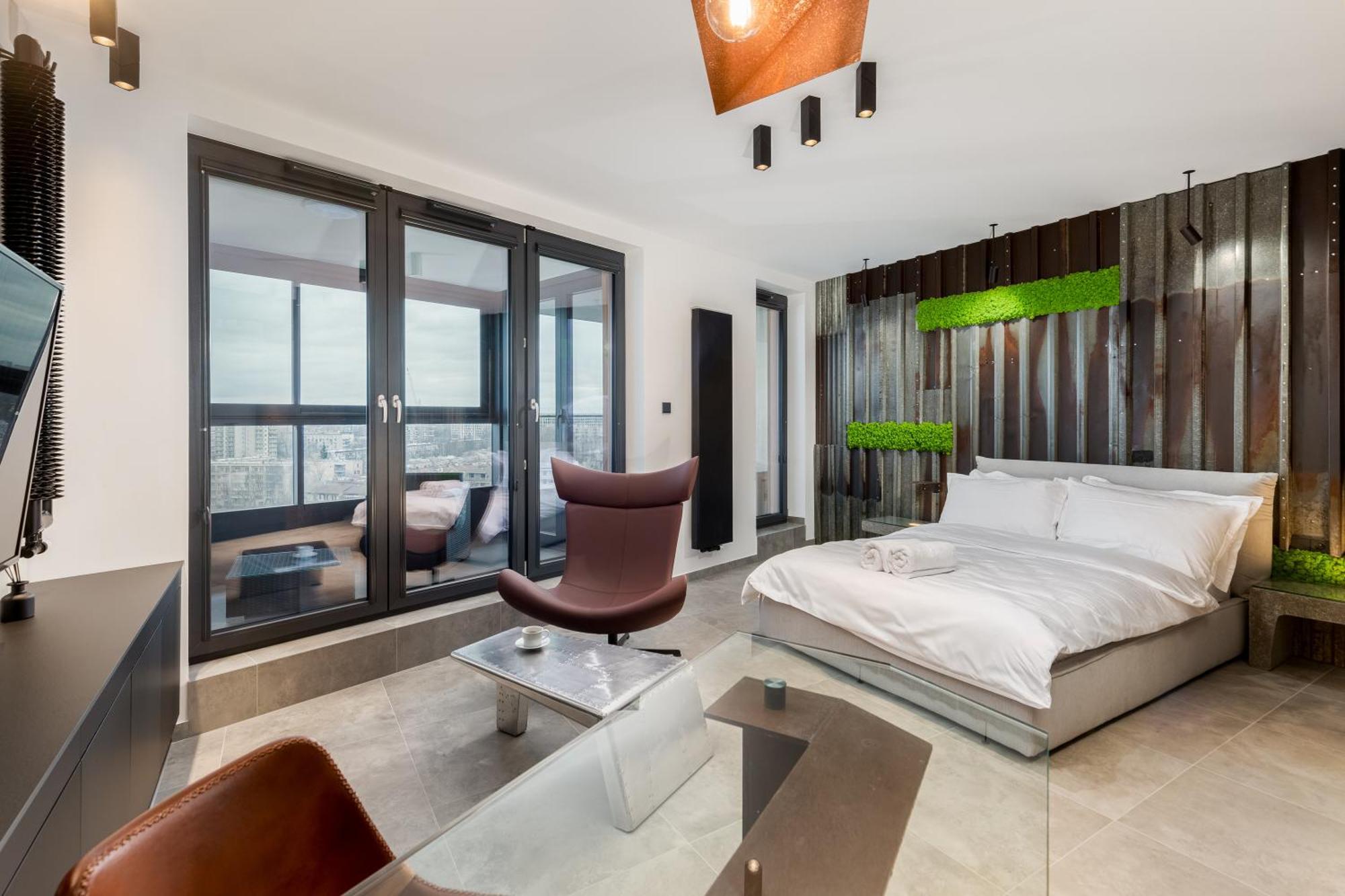 Wislane Tarasy - Unique 4you - 10 Pietro Z Pieknym Widokiem Na Centrum Krakowa Apartmán Krakov
